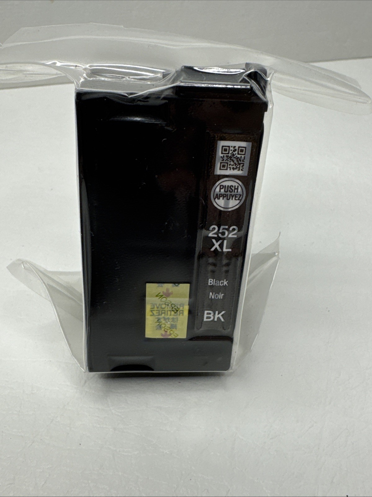 Genuine Epson 252XL Black Ink Cartridge High Yield - No Box