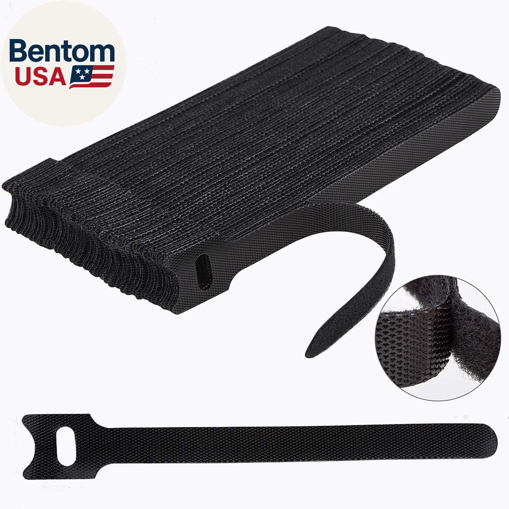 60 PCS 6 Inches Reusable Cable Ties, Adjustable Cord Straps Wire Organizer Cord
