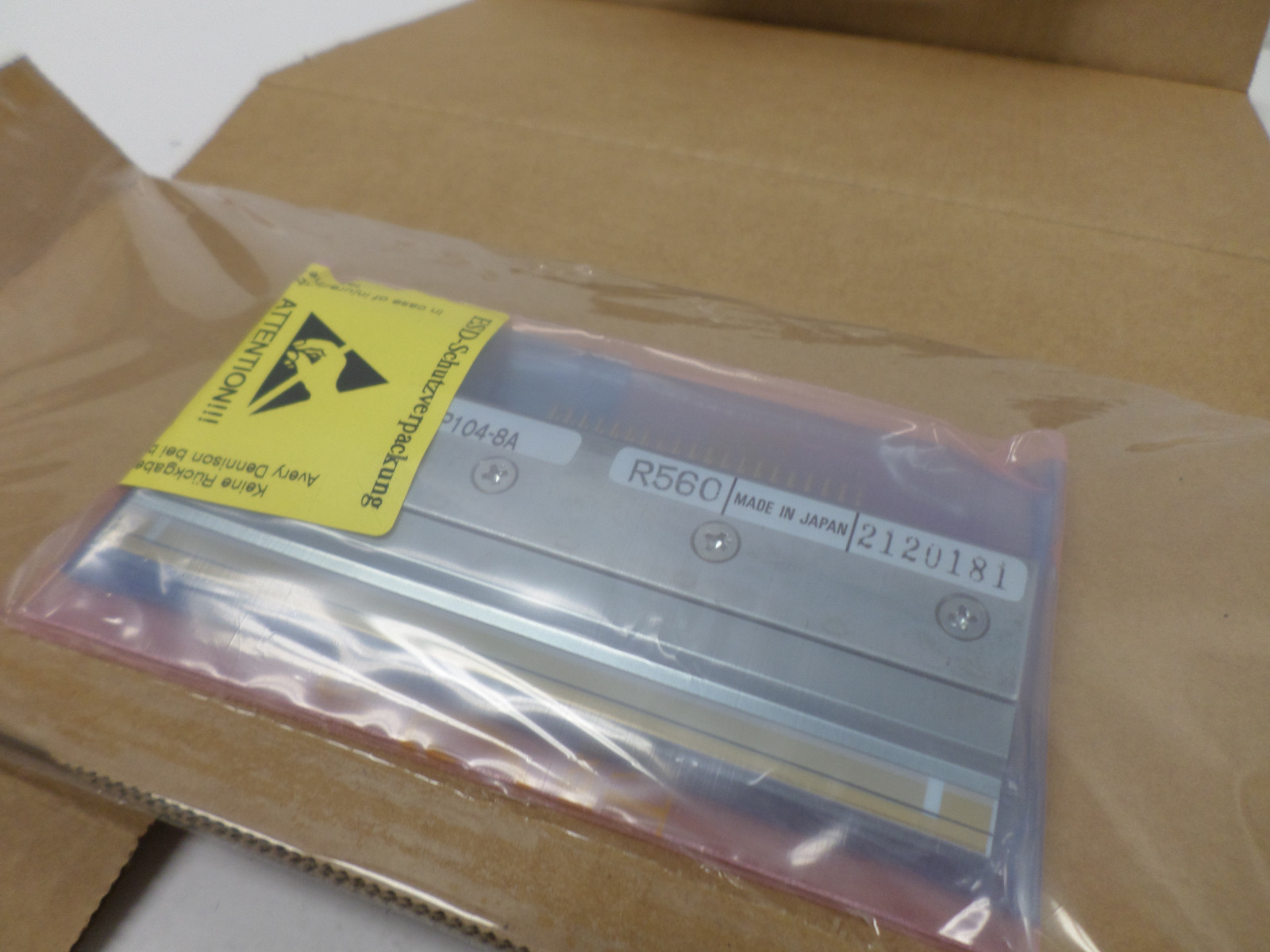 OEM Avery 203dpi Thermal Print Head for ALX910 Label Printer 95238  - NIB