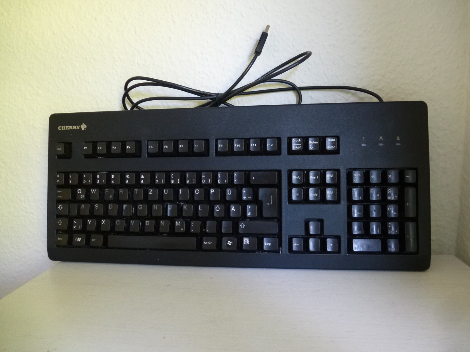 Cherry G80-3000LPCDE-2/02 MX 3000 USB ON Black German German Layout