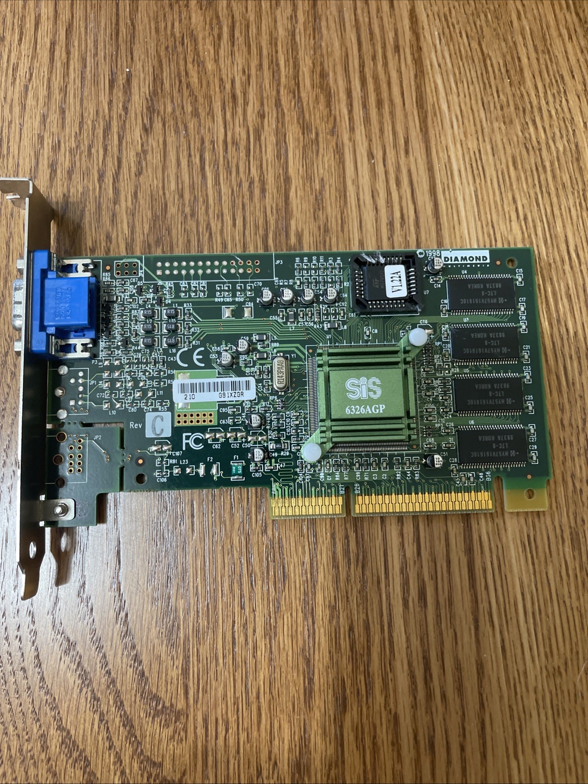 Vintage 1998 Diamond Multimedia Speedstar Video Graphics Card 23020041-403 AGP