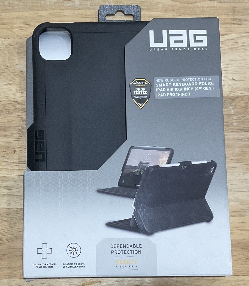 UAG Scout Series Case for Apple iPad Pro 11-inch (3rd Gen, 2021) - Black