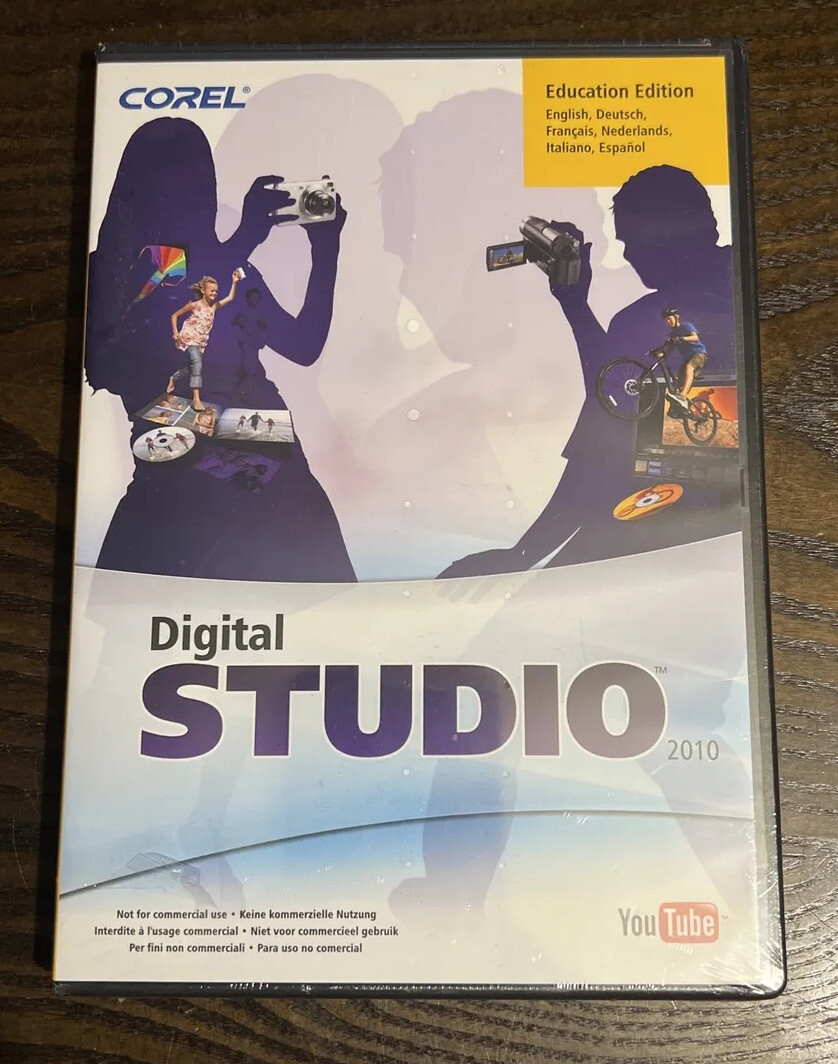 Corel Digital Studio 2010 Software Brand New Sealed NIP