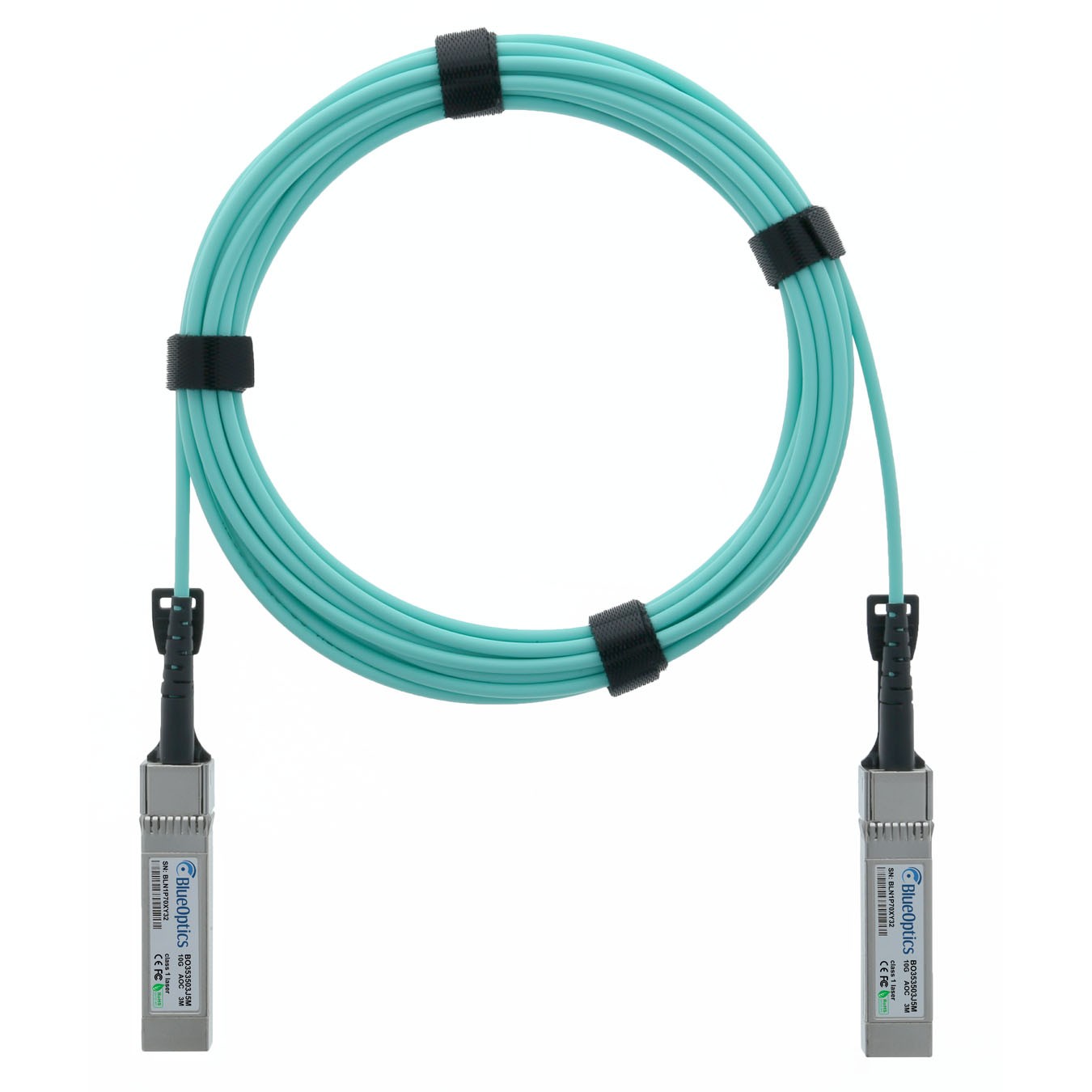 Arista AOC-S-S-10G-3M Compatible BlueOptics AOC SFP+ BO353503J3M