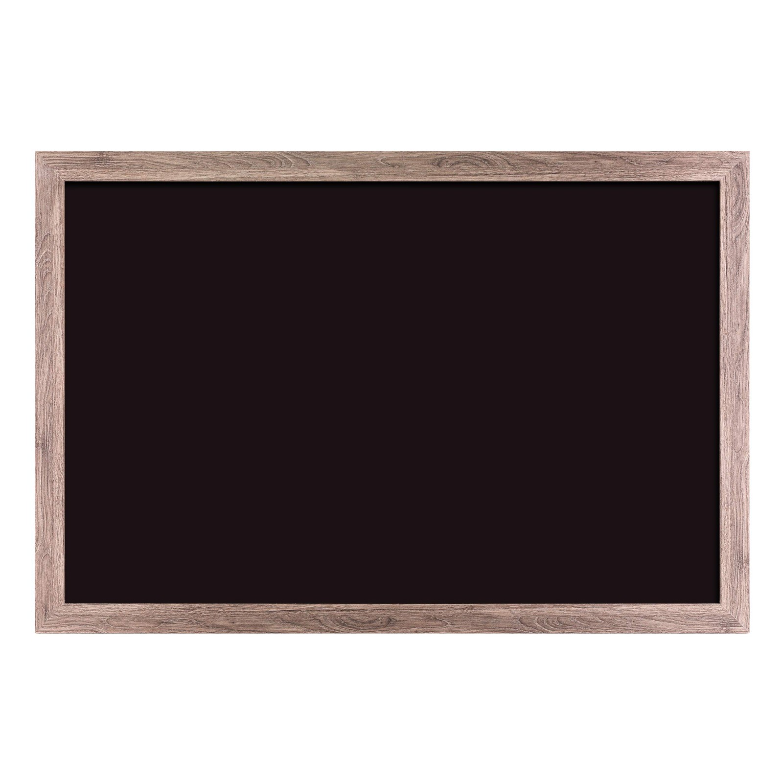 Magnetic Chalkboard 24 x 36 Rustic Wood Frame Premium Matte U Brands Surface