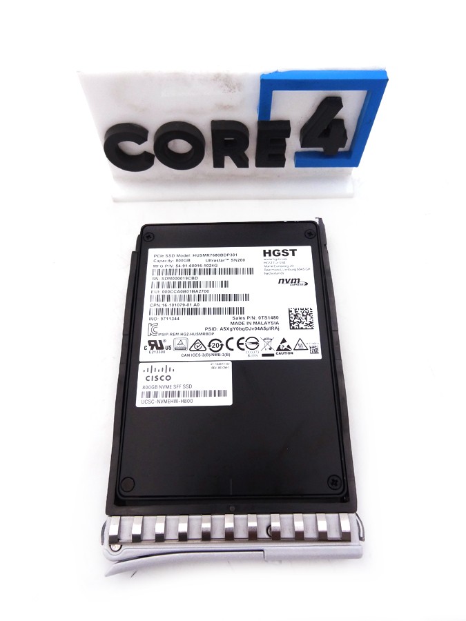 CISCO UCSC-NVMEHW-H800 Systems 800GB 2.5 inch U.2 HGST SN200 NVMe