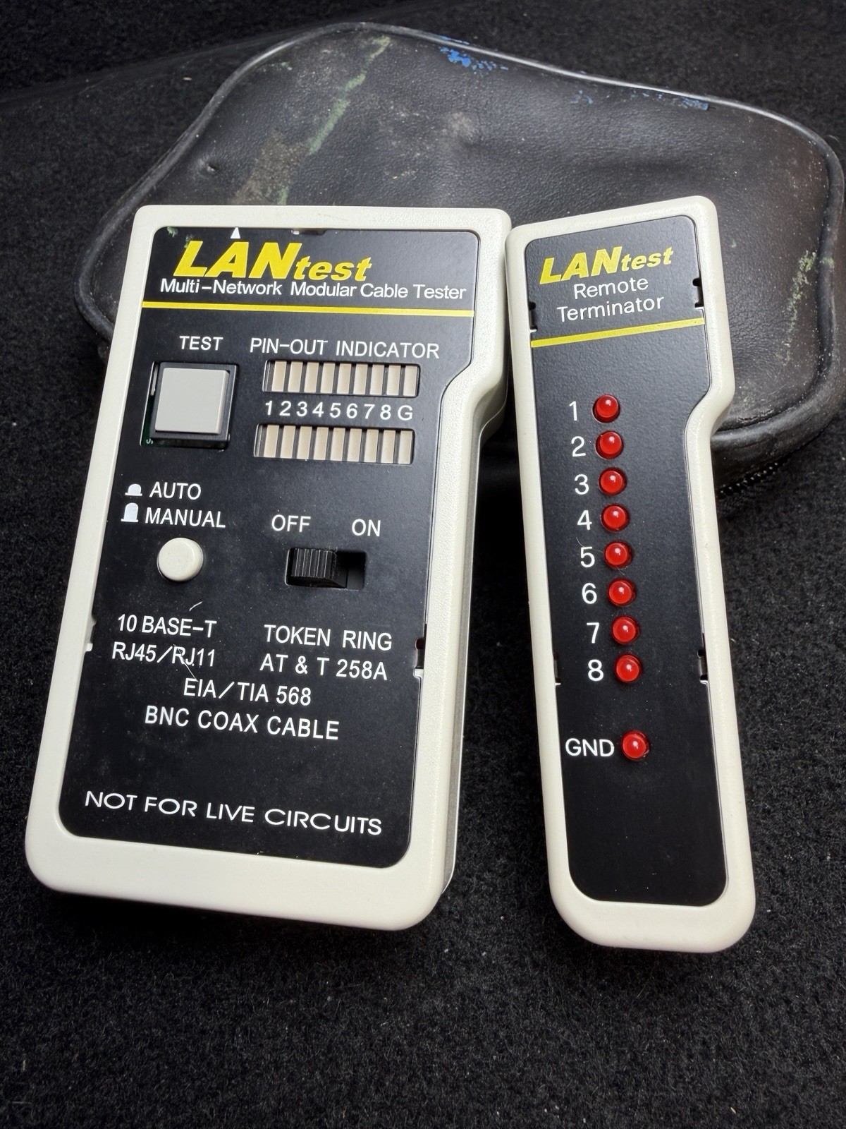 LANtest Pro Remote Network Cable Tester With Case