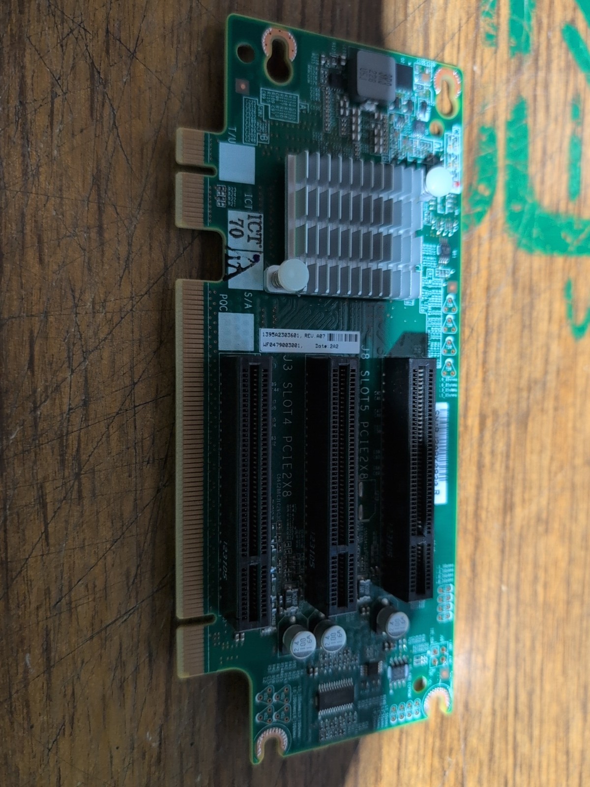 EMC 1395A2303601 DataDomain DD640 DD670 3-Slot PCIE 2x8 Riser FAST SHIP #@25
