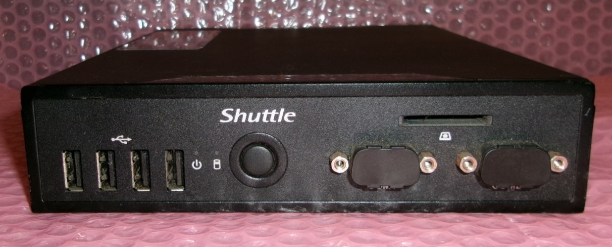 SHUTTLE XPC DS437 DUAL CORE CELERON 1037U 1.8GHz 2GB RAM 320GB HDD WiFi USED