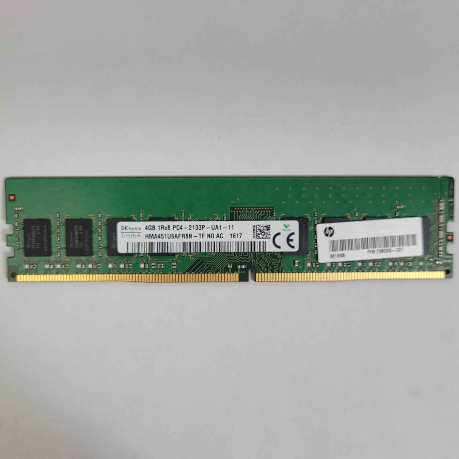Assorted SK HYNIX 4GB 2133P DIMM DDR4 RAM | Grade A | 14630mh