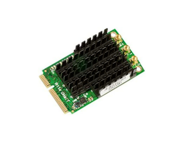 Mikrotik 5Ghz mini-PCI-e Card (R11e-5HacT) 1.3Gbps Tripple Chain 3 x MMCX