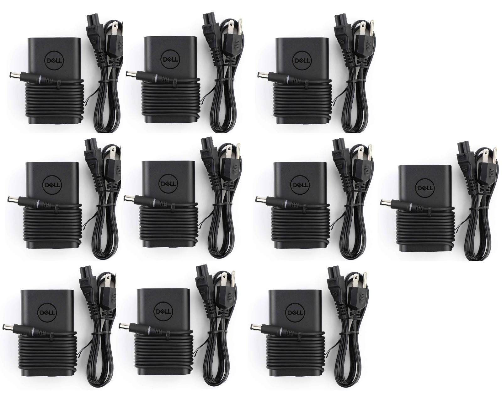 10pcs OEM DELL 65W AC DC Adapter 7.4mm for Latitude 5404 5414 E5440 E5470 E5570
