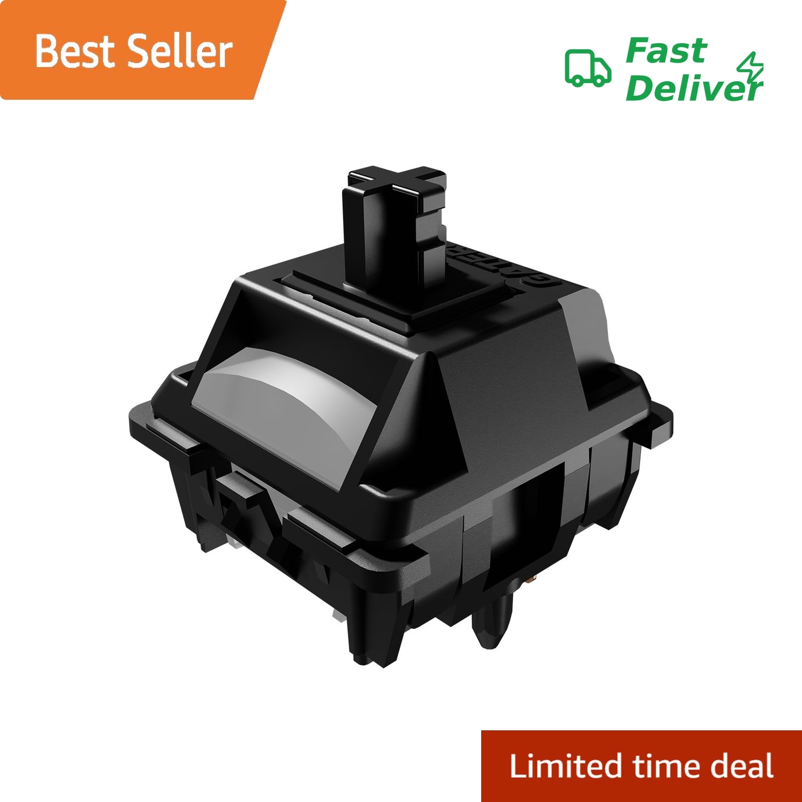 Mciepny Gateron Ghost Linear Switches 10Pcs