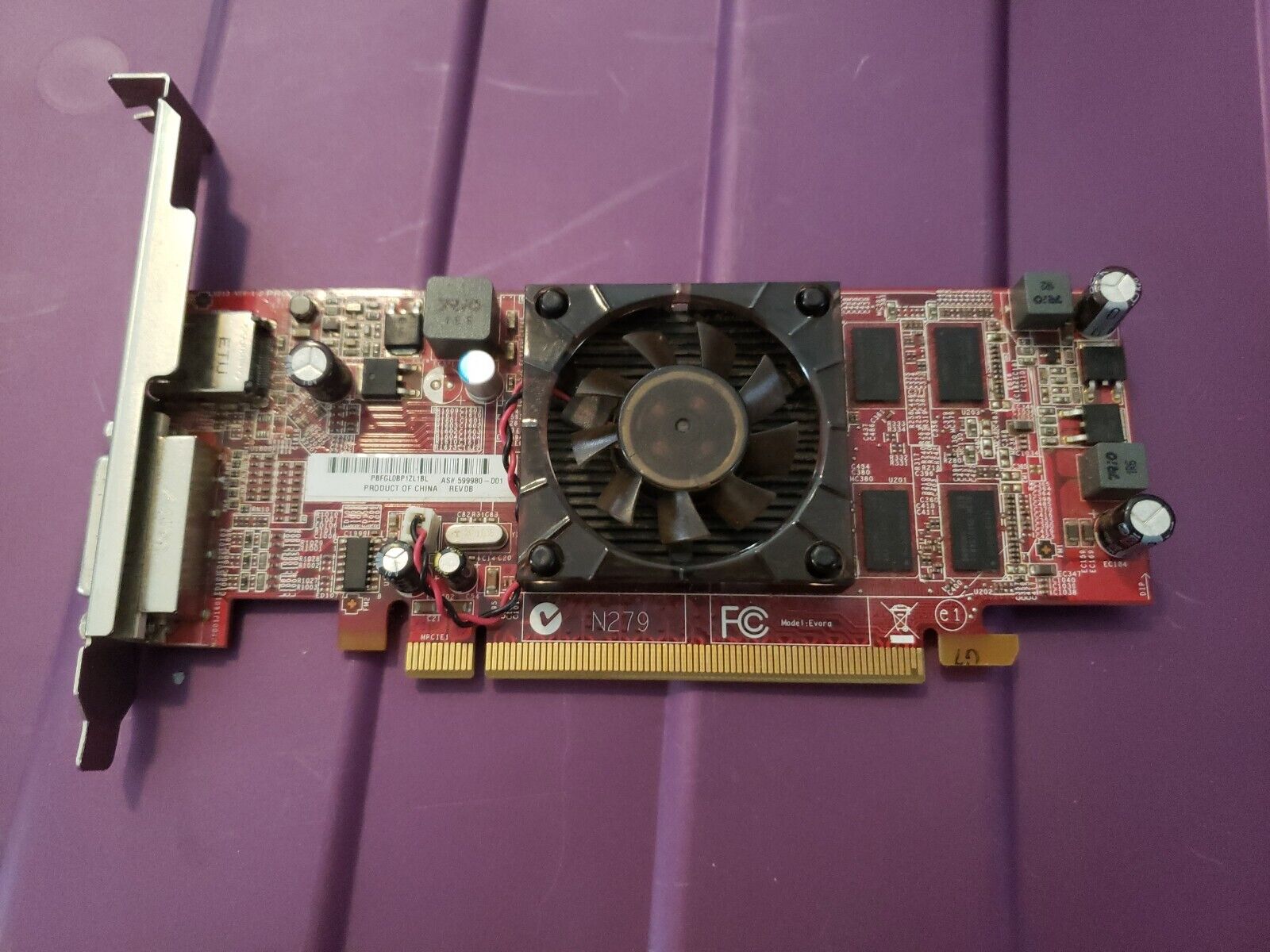 MSI AMD Radeon HD7450 1GB-1024MB GDDR3 Video Graphics Card PCIe HDMI DVI VGA 