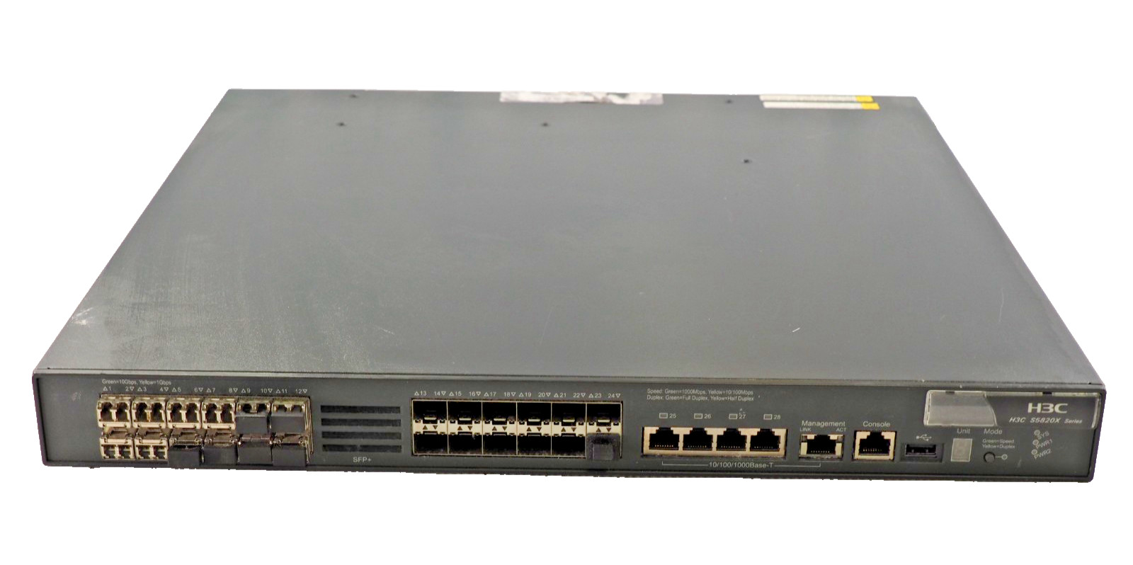 HP H3C S5820X A5820X Series Switch Ethernet Switch 1* JC087AC AC PSU