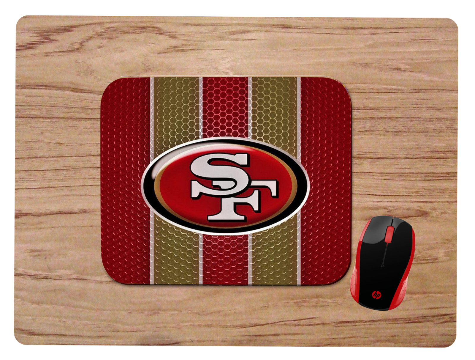 SAN FRANCISCO 49ERS DESIGN MOUSEPAD MOUSE PAD HOME OFFICE GIFT NFL 