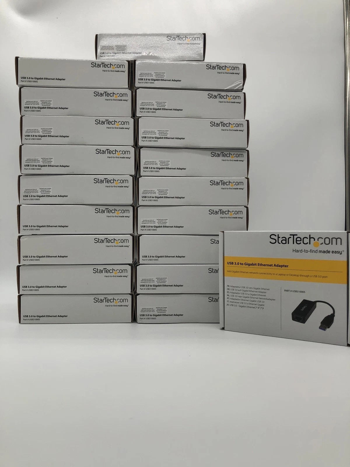 Lot of 20- StarTech.com USB 3.0 to Gigabit Ethernet Adapter