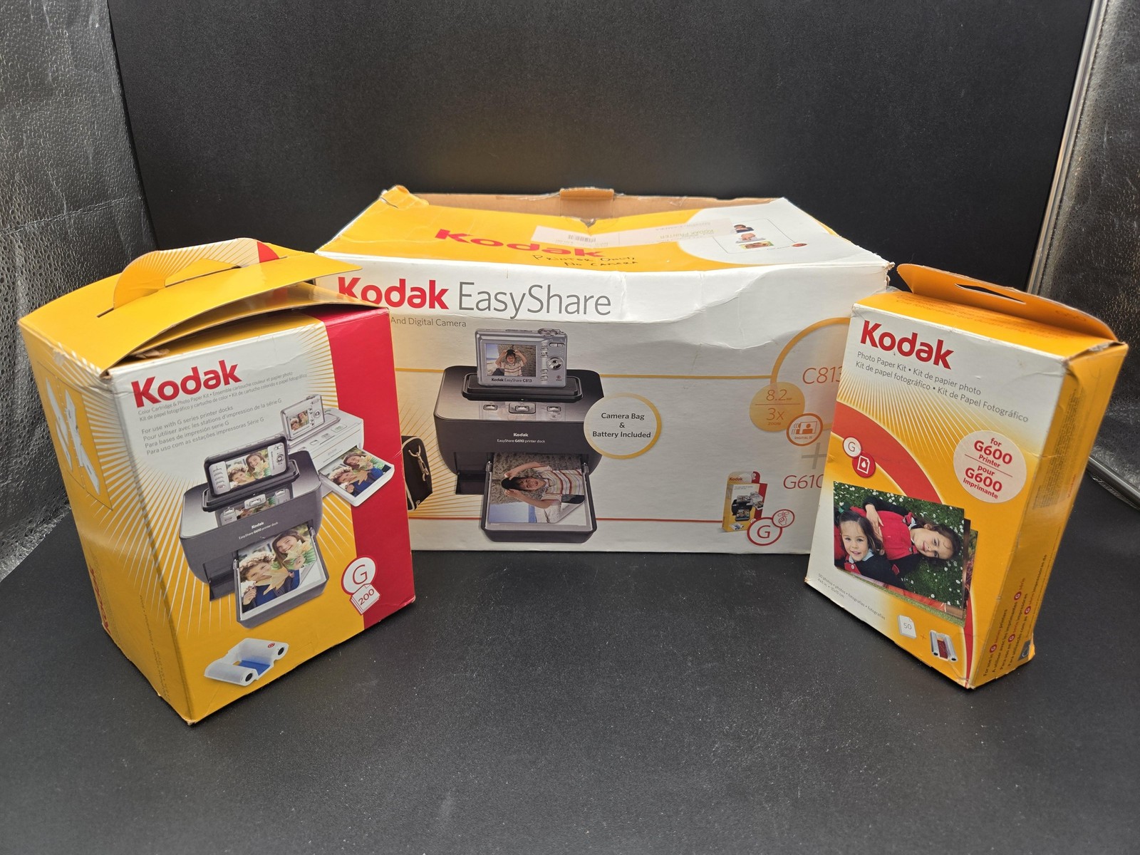 Kodak EasyShare G610 Printer Dock Color 200 Photo Paper Kit