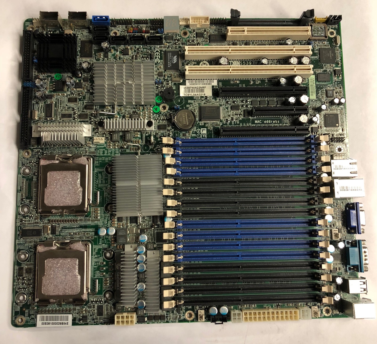 Tyan Tempest i5400PW Server Dual Socket Motherboard- S5397