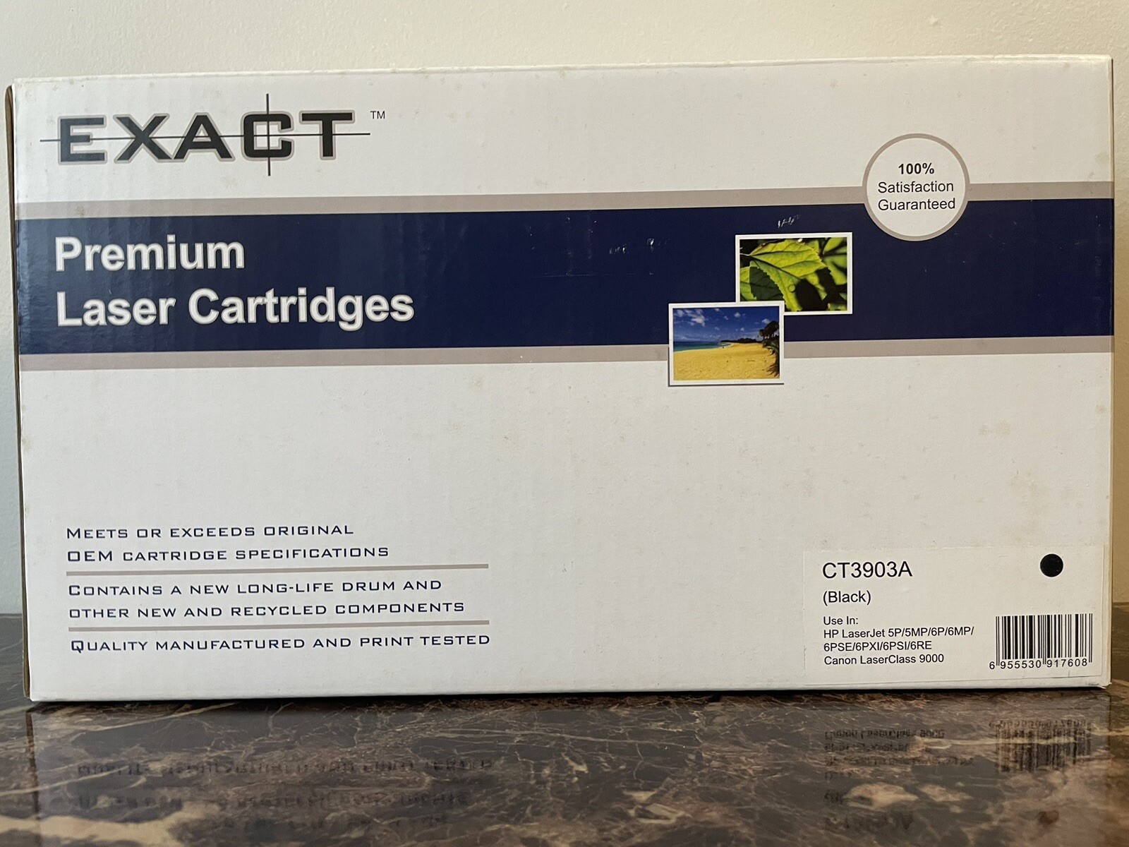 EXACT CT3903A Black Premium Laser Cartrige (See Description For Compatibility)