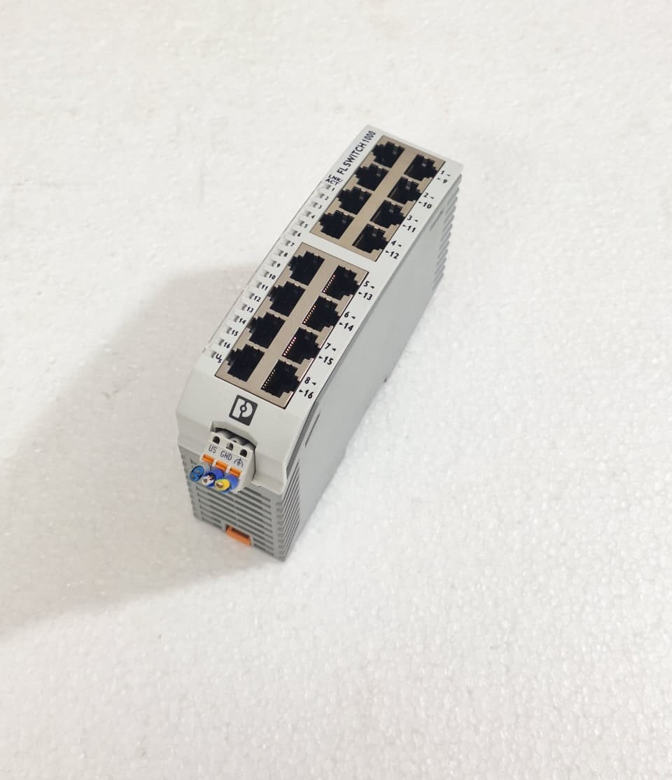 PHOENIX CONTACT | FL SWITCH 1016N | ETHERNET SWITCH | TESTED OKAY, FAST SHIP