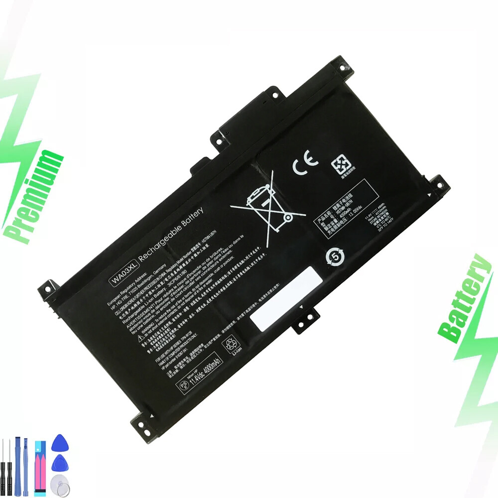 New WA03XL Battery for HP Pavilion X360 15-BR 916367-541 HSTNN-UB7H