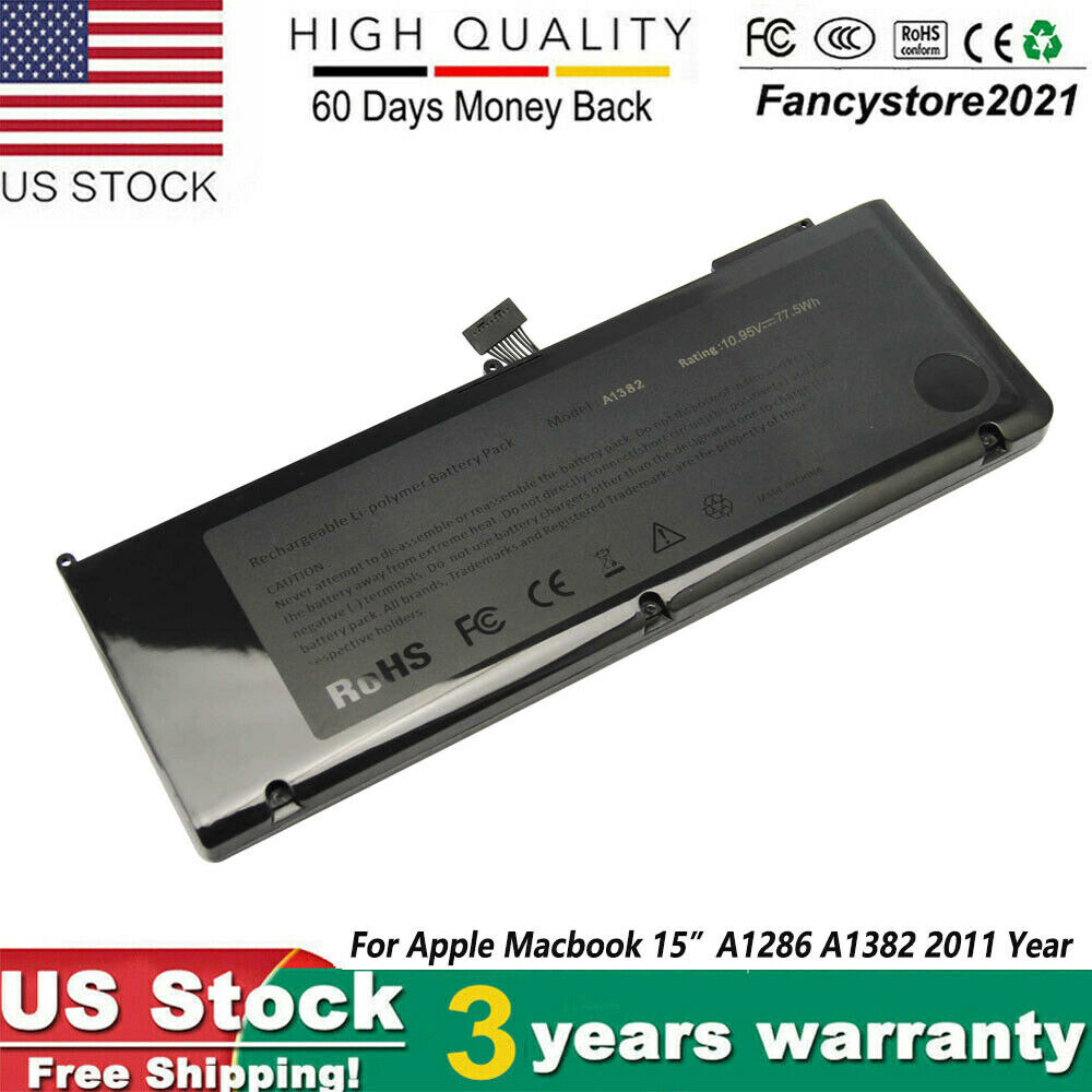 A1382 Battery For Apple MacBook Pro 15
