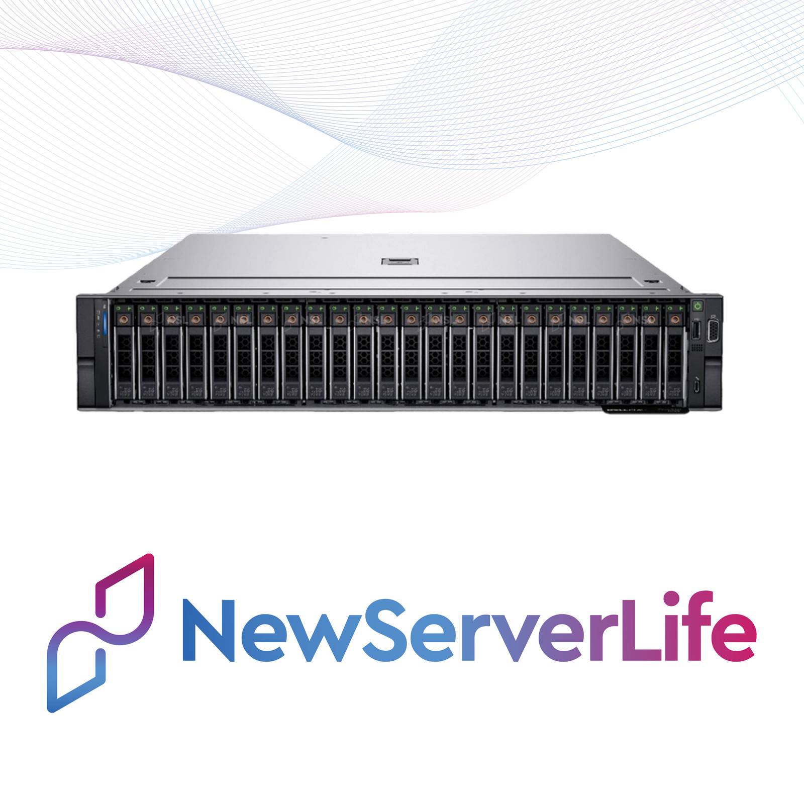 DELL R750 16SFF 8NVME 2x Gold 6330 2GHz =56C 128GB HBA355i 4x1Gb Server