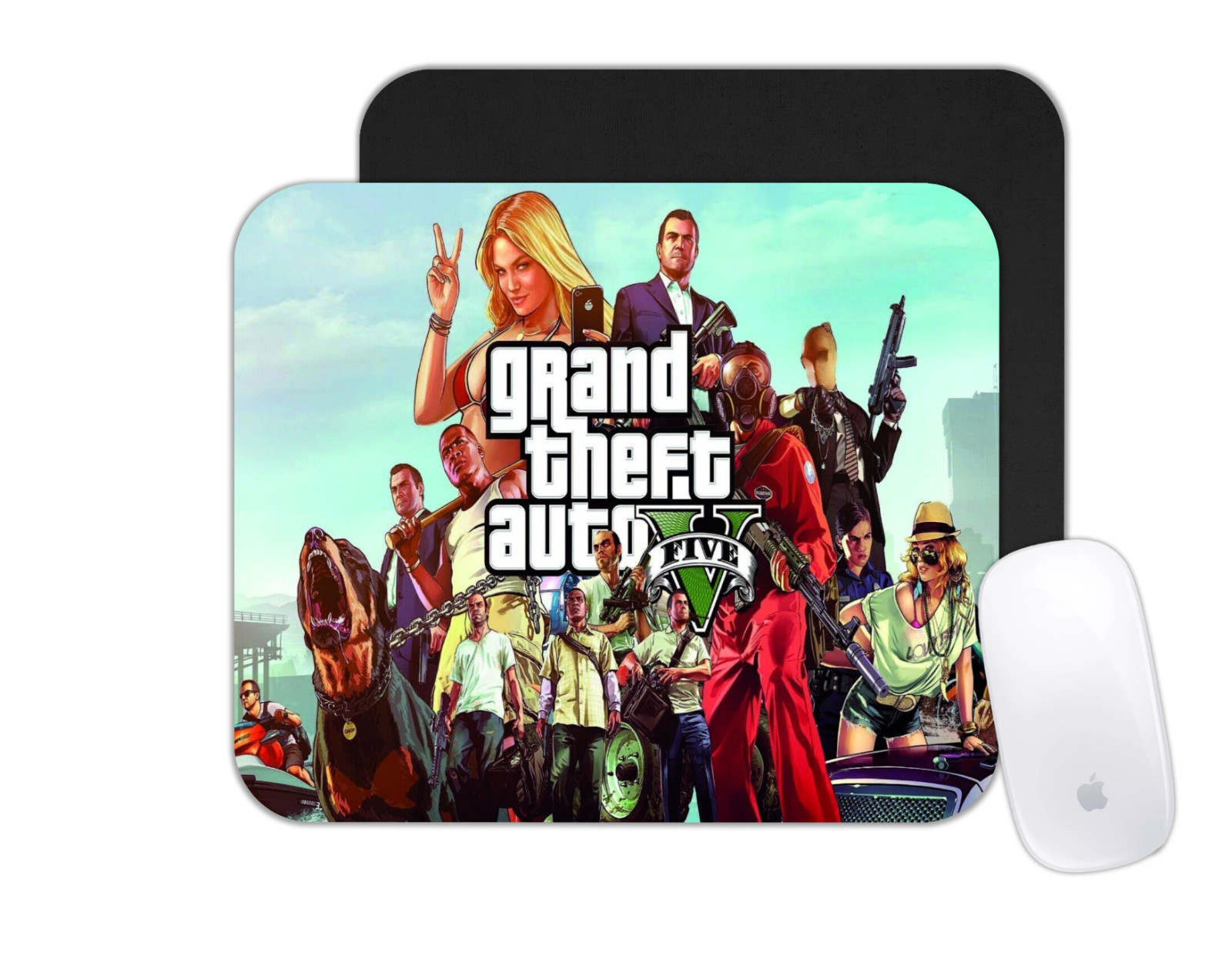Custom Mouse Pad - Office Desk Mat | Grand Theft Auto | Gamer Gifts