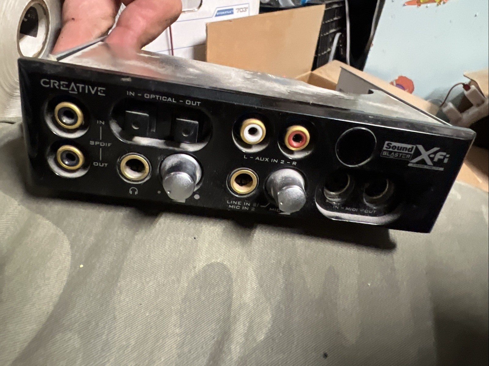 Creative Sound Blaster Audigy2 Audigy 2 ZS External Breakout Box Bay SB0250