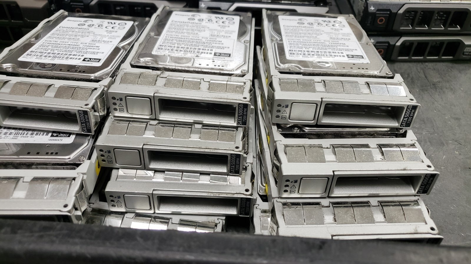 SUN 542-0371-01 0184 390-0468 ST95000NSSUN500G 500GB 7.2K 2.5" SATA HARD DRIVE