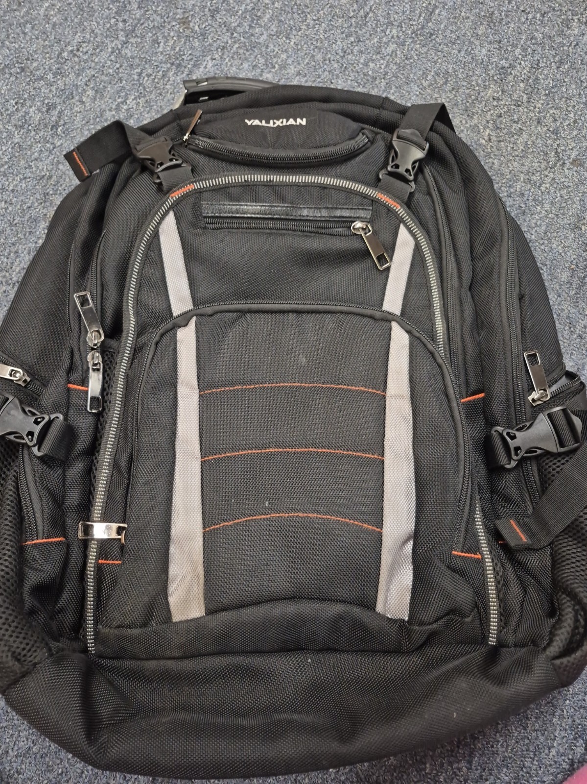 YALIXIAN 18.4 Inch Laptop Backpack,Extra Large Travel Backpack