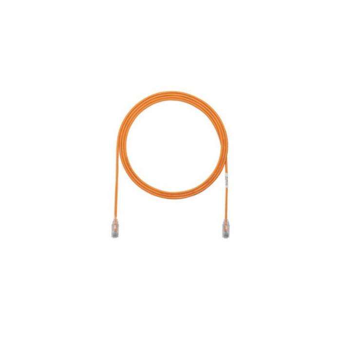 Panduit UTP28SP7OR Patch Cord Cat 6 Copper 28 AWG UTP 7 ft Orange