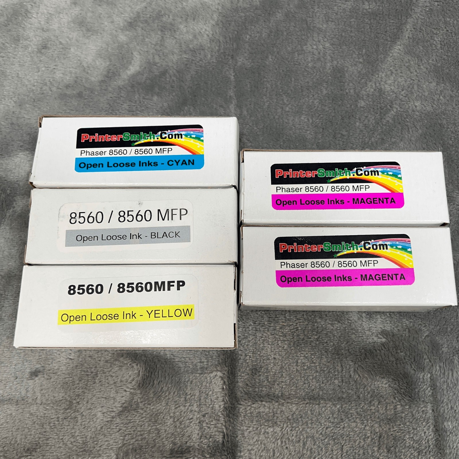 15 Pcs Xerox Phaser 8560 Solid Ink Sticks Black Cyan Magenta Yellow 8560MFP