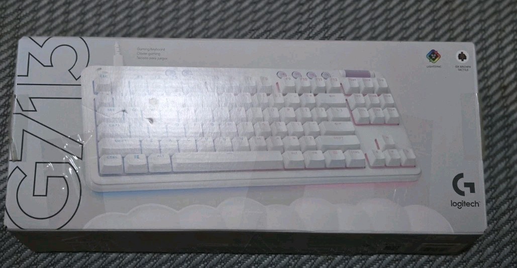 Logitech G713 Aurora Collection Mechanical Gaming Keyboard GX Brown switches