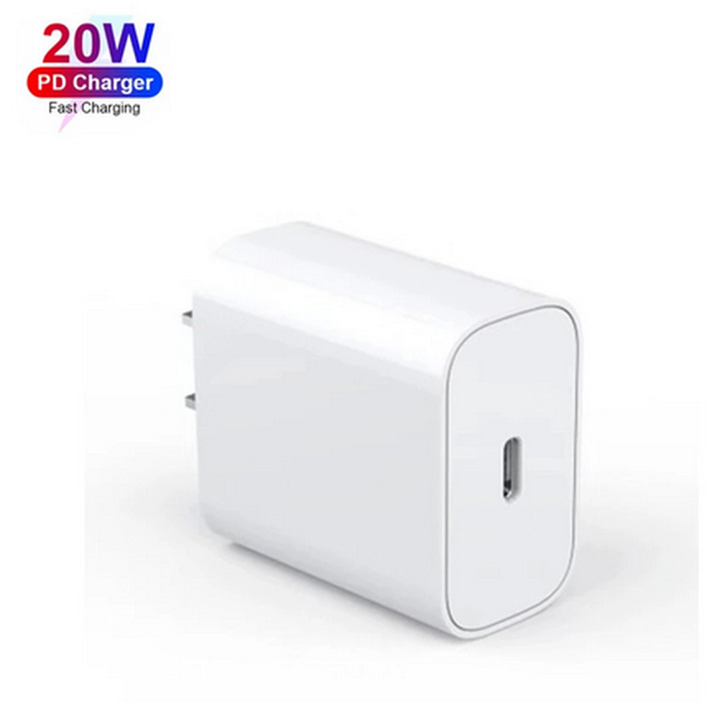 20W USB-C Power Adapter PD Type C Fast Wall Charger For iPhone 14 13 12 11 Pro 8