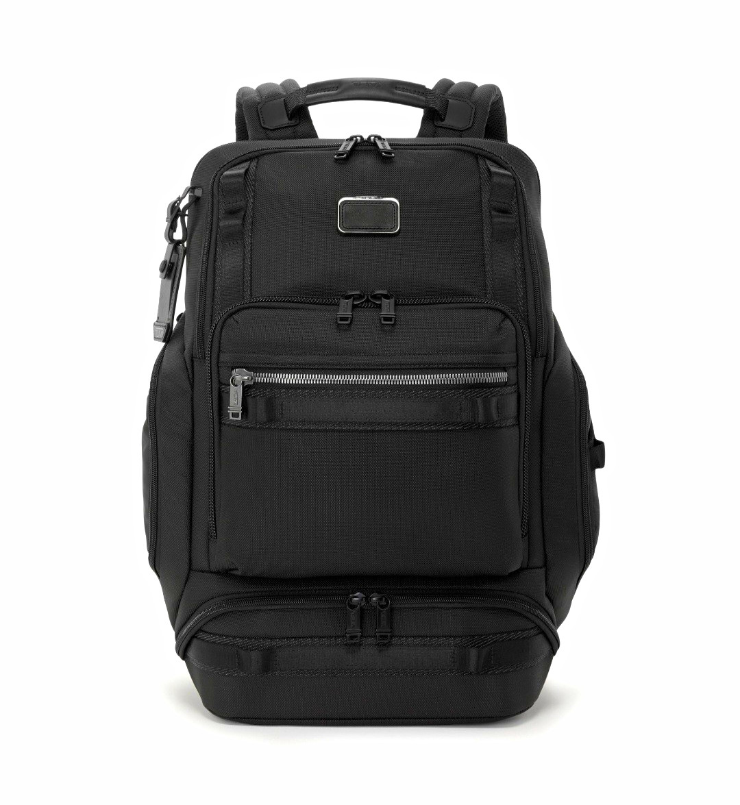 TUMI Alpha Alpha Bravo Renegade Black Nylon Laptop Backpack 15in Padded Pocket 