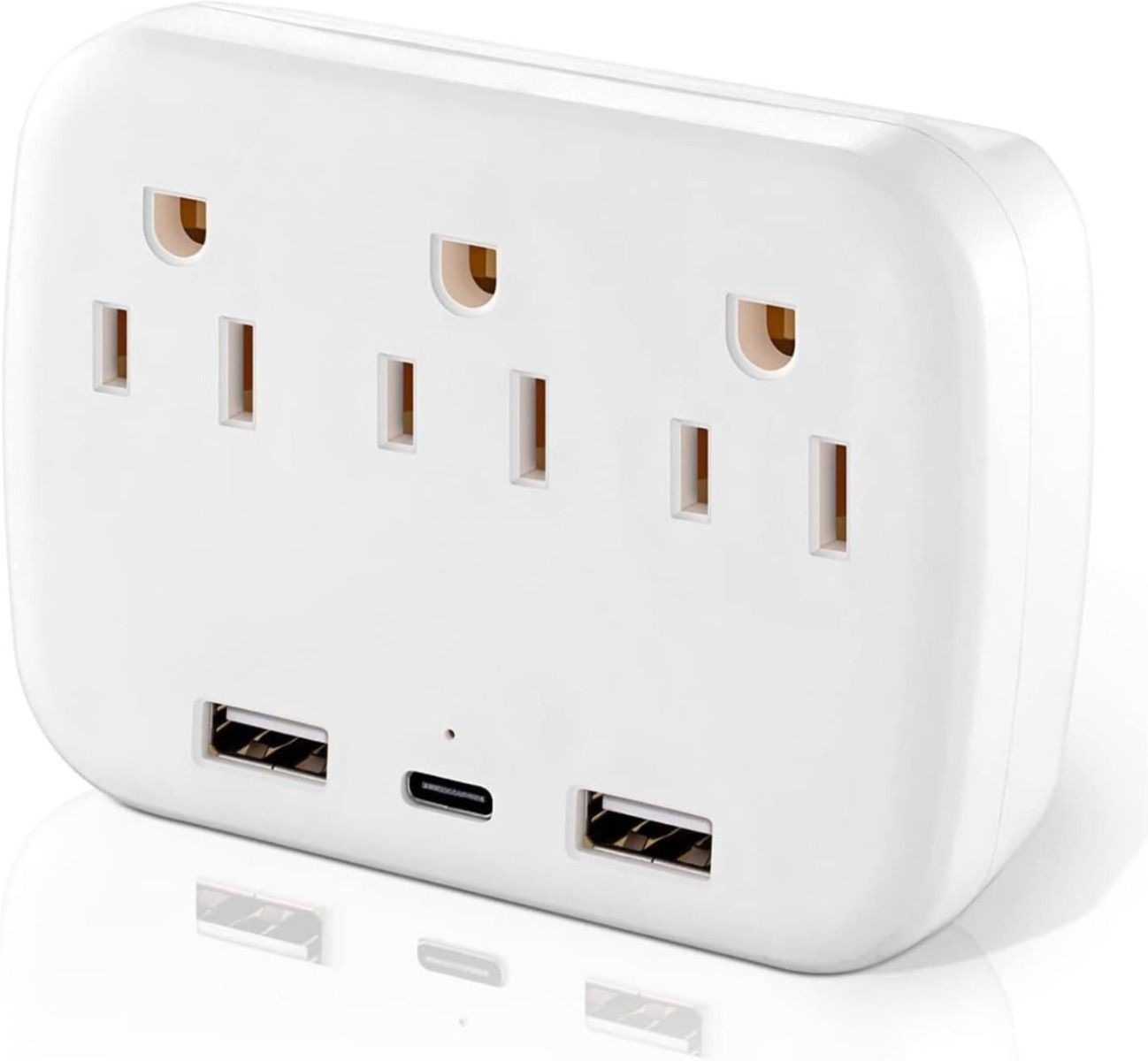 Cruise Power Strip with Multiple Outlets and USB Ports for Travel Convenience