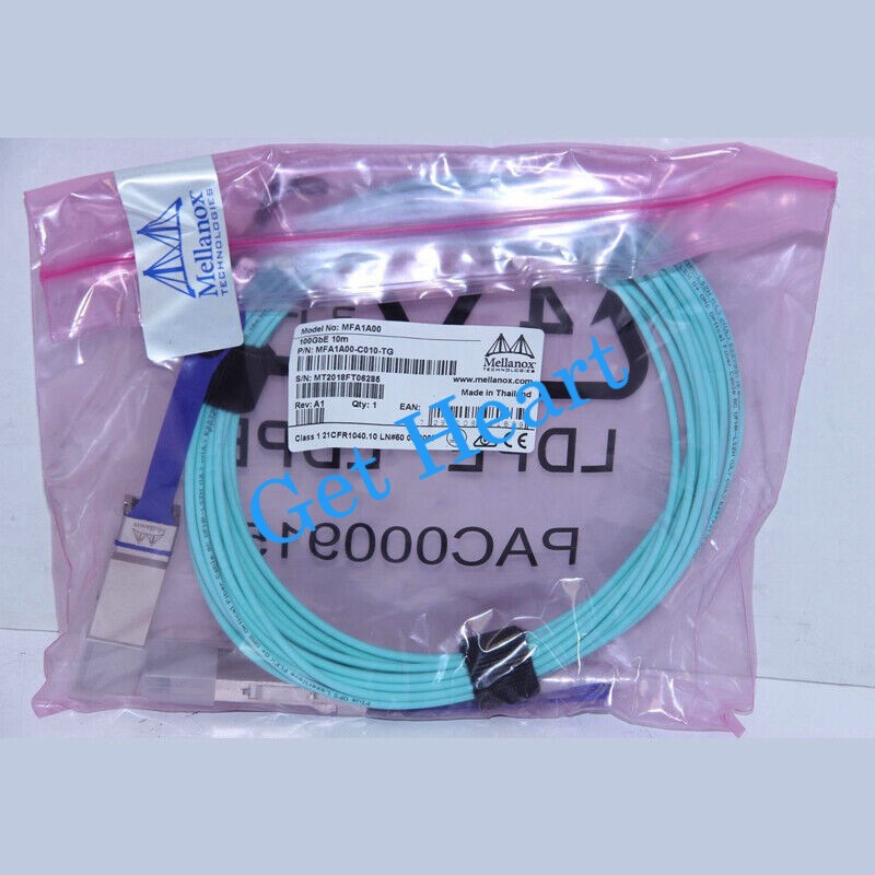 NEW Mellanox MFA1A00-C010-TG Melosi 100G Ethernet cable AOC optical cable 10M