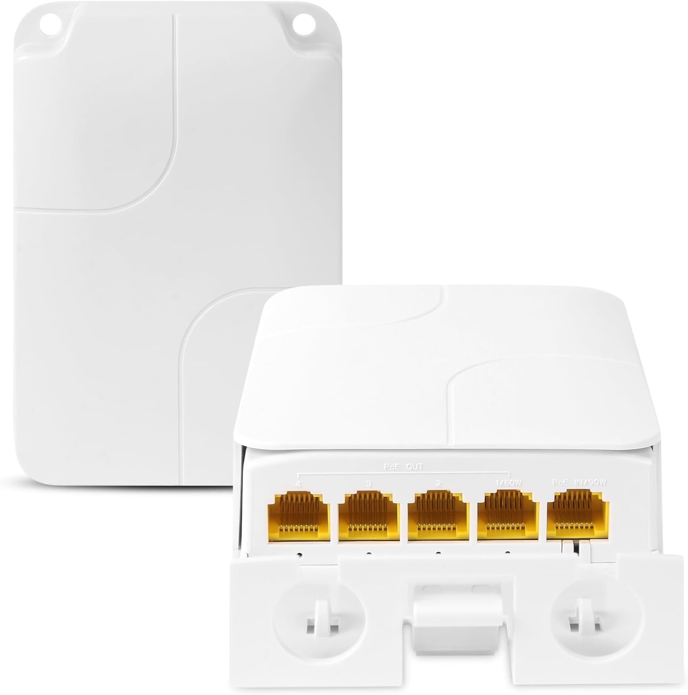5 Port PoE Gigabit Extender Ethernet/PoE Power AP IEEE802.3af/at Power-in & out