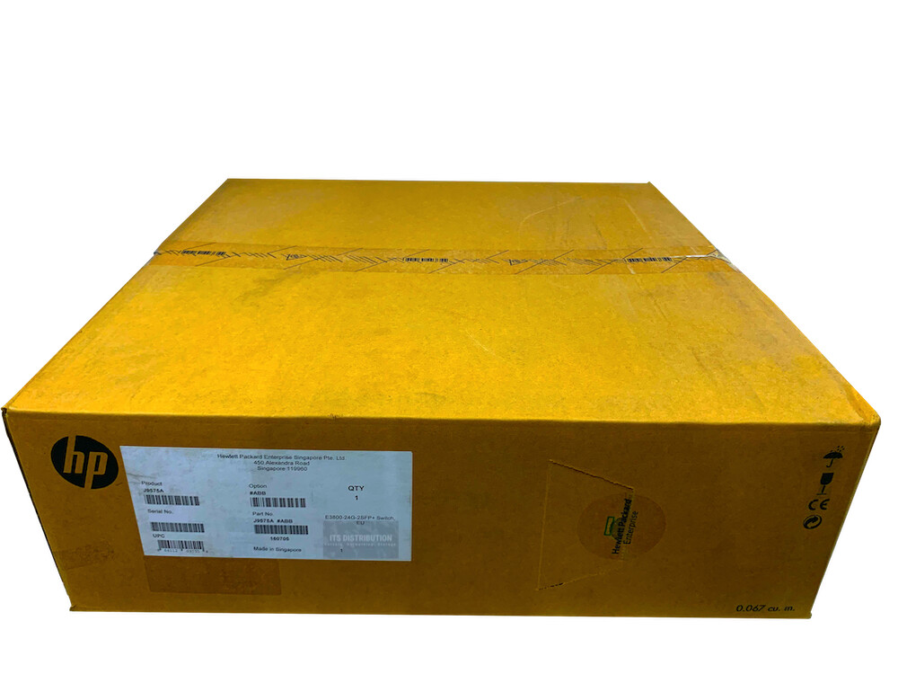 J9575A I HP 3800-24G-2SFP+ 10/100/1000Mb 10Gb Network Switch BRAND NEW
