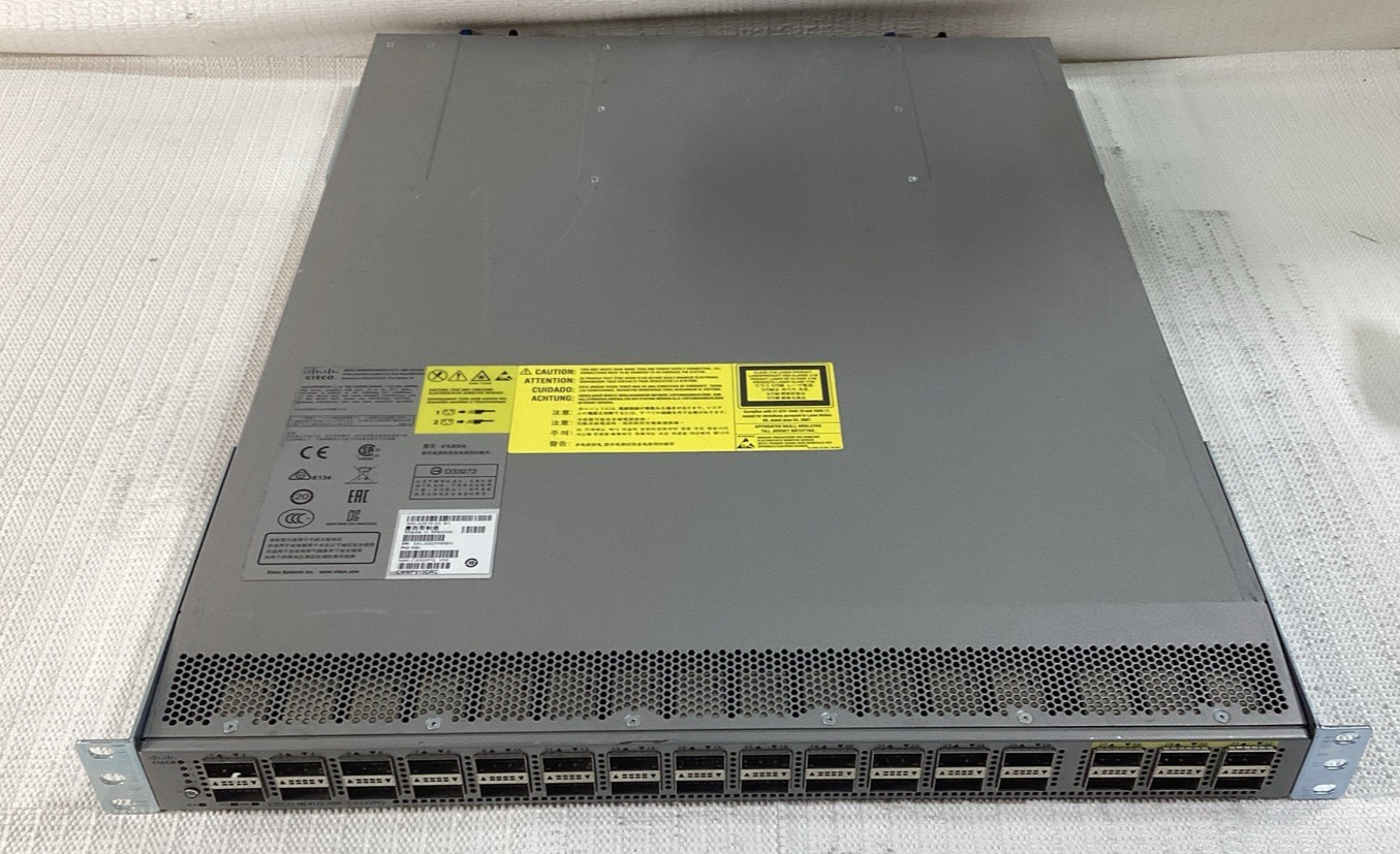 Cisco Nexus N9K-C9332PQ 32 Port Switch