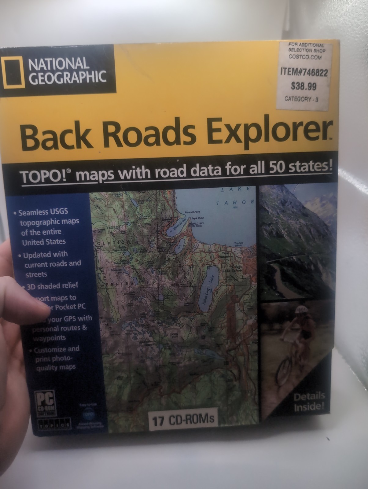 National Geographic Back Roads Explorer PC Complete in Box