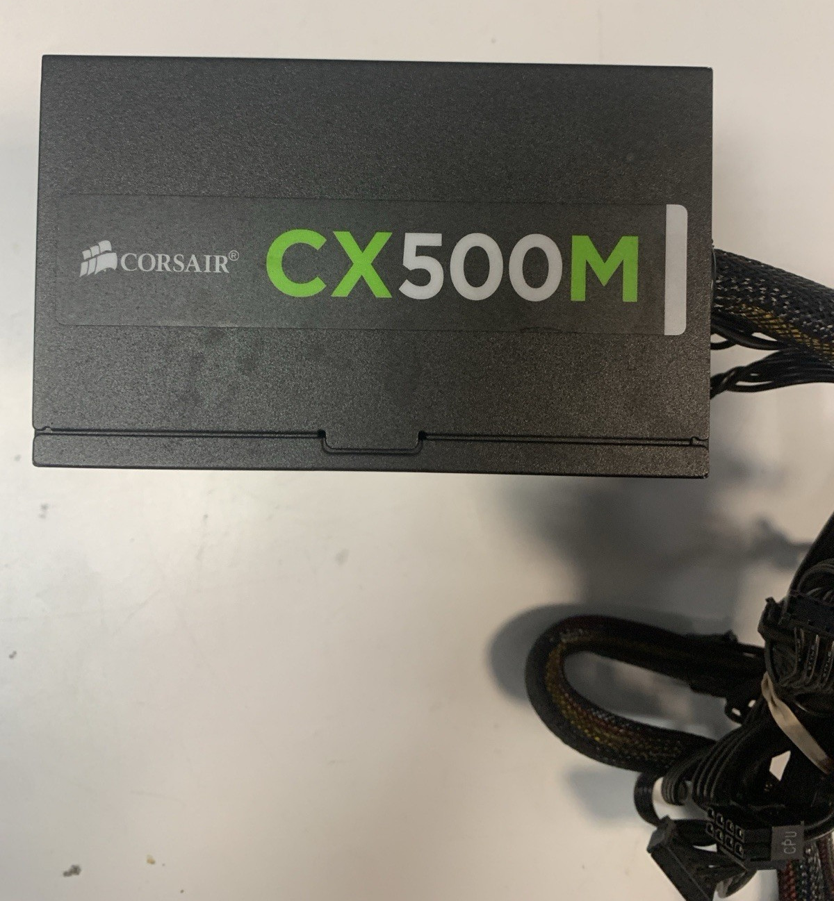 Corsair CX500M 500W ATX Power Supply 80+ Bronze Semi Modular PSU CX500