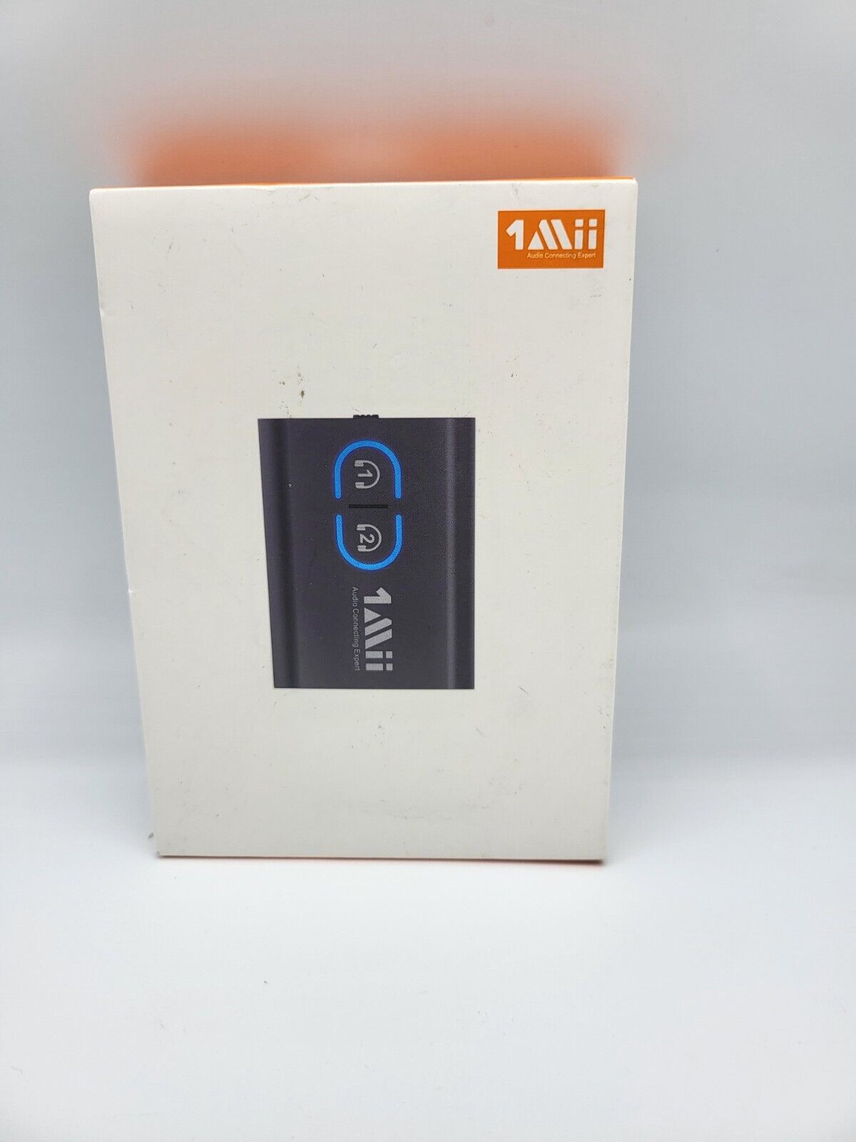1Mii Transmitter Receiver Black Bluetooth 5.3 ML300 for TV to Wireless Headphone