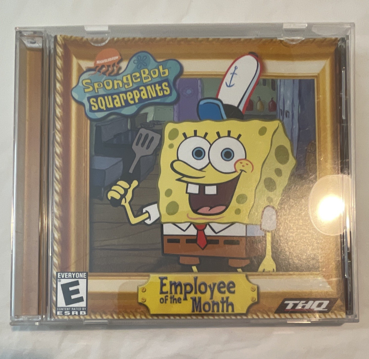 THQ SpongeBob SquarePants Employee of the Month PC Game CD-ROM Windows 98/ME/XP