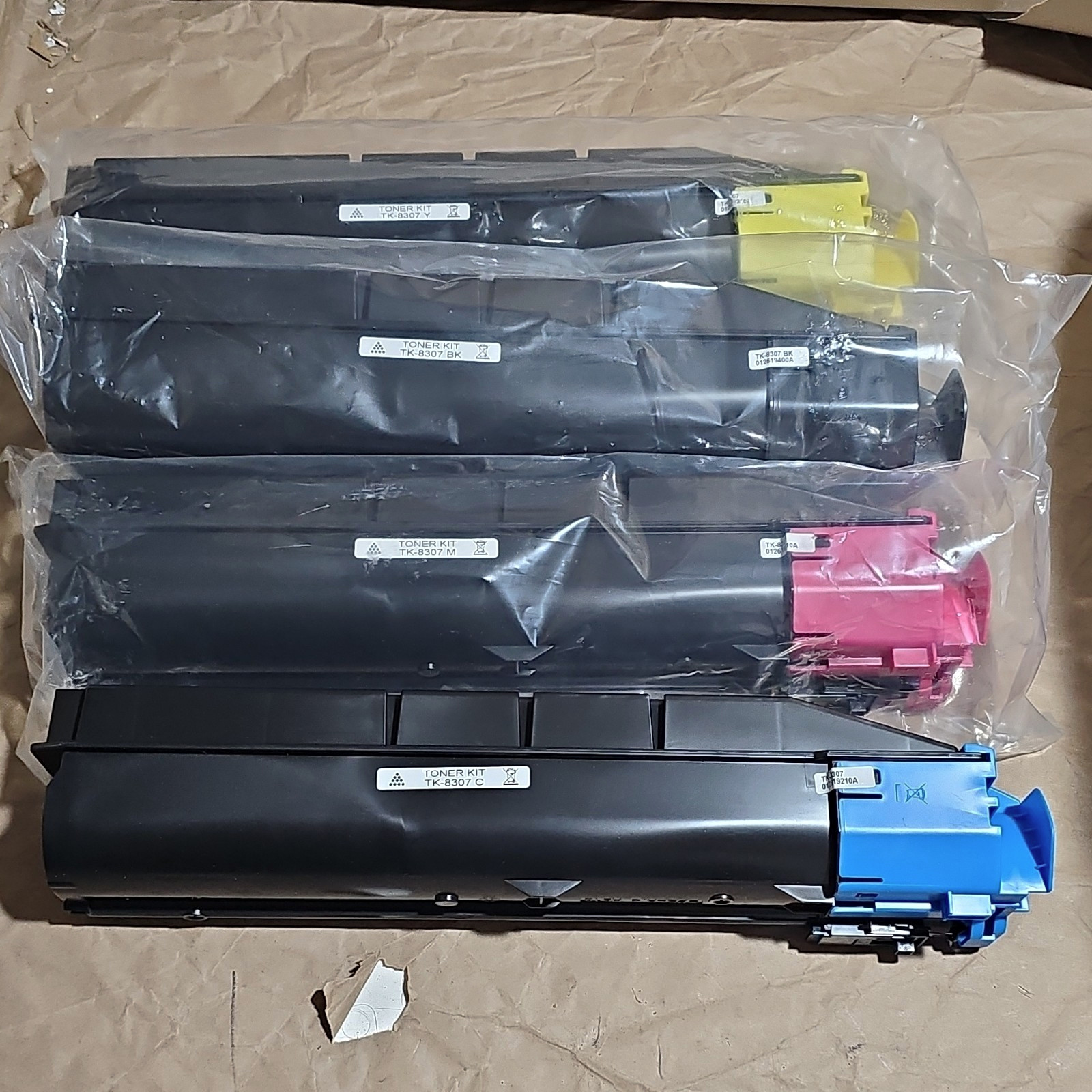 Kyocera TK-8307 Toner Kit Set BK/C/M/Y Black Cyan Magenta Yellow Laser