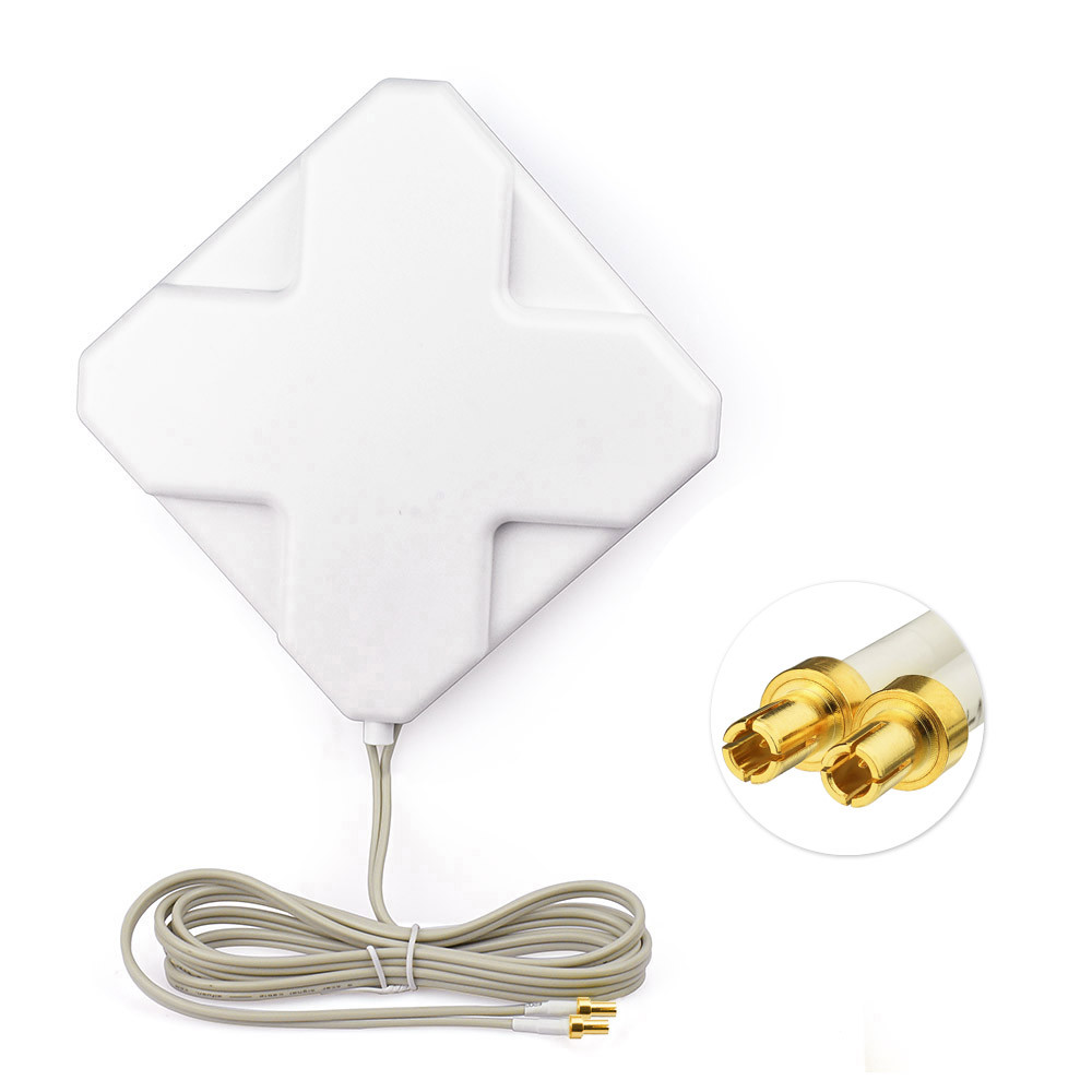 35dbi 4G LTE MIMO External Antenna Dual TS9 for Vodafone Huawei H112-370 Router