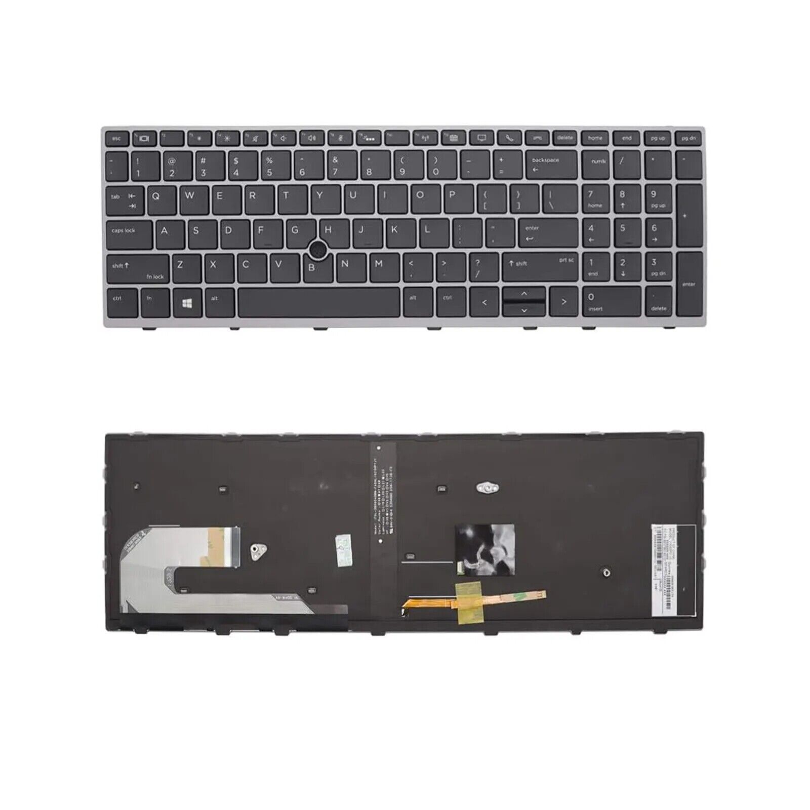 US Keyboard Backlit for HP Elitebook 750 G5 755 G5 850 G5 855 G5 750 G6 850 G6