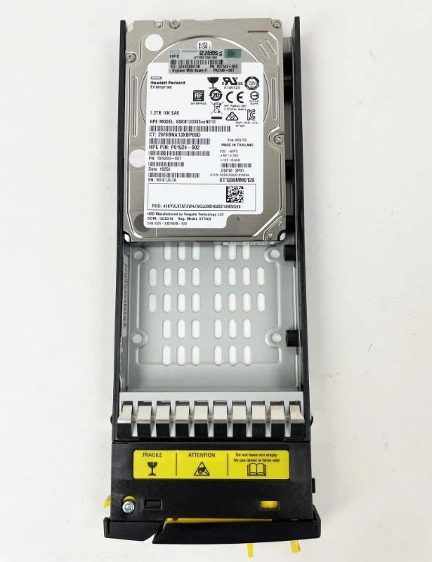 For HP HPe P03798-001 P01524-002 760657-001 3Par 1.2TB 10K SAS